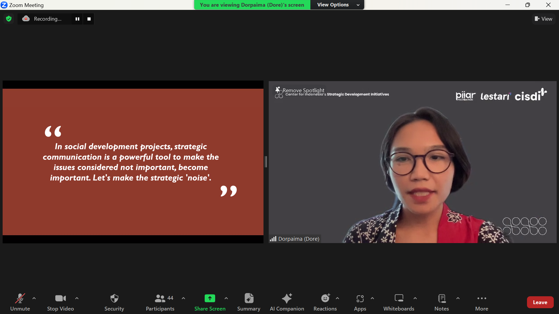 HiAP Innovation Bootcamp, Wadah Pegiat SDGs Wujudkan Kolaborasi Lintas Sektor