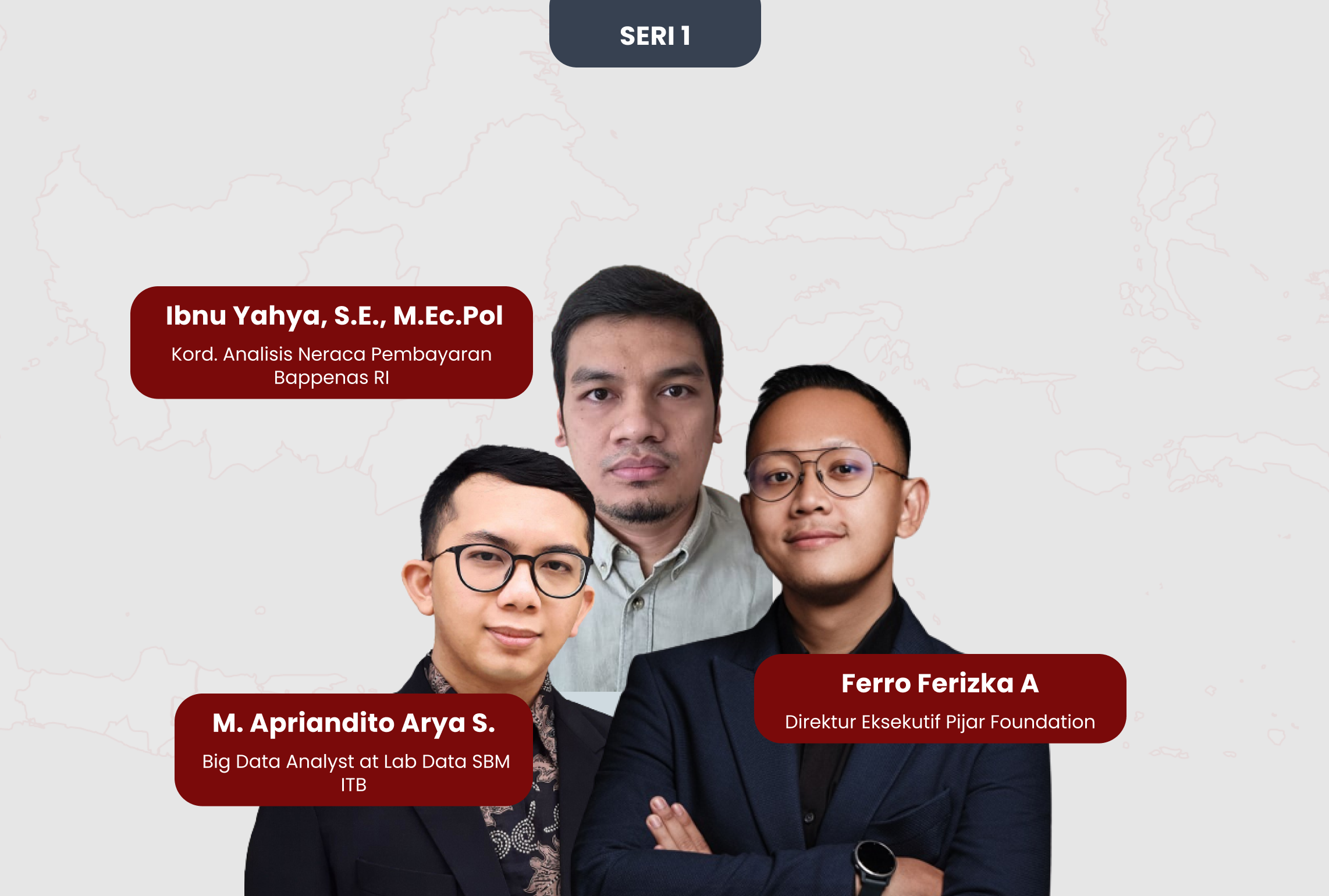 Pembicara phc masterclass sesi 1: ibnu yahya, M.Apriandito Arya dan Ferro Ferizka A 