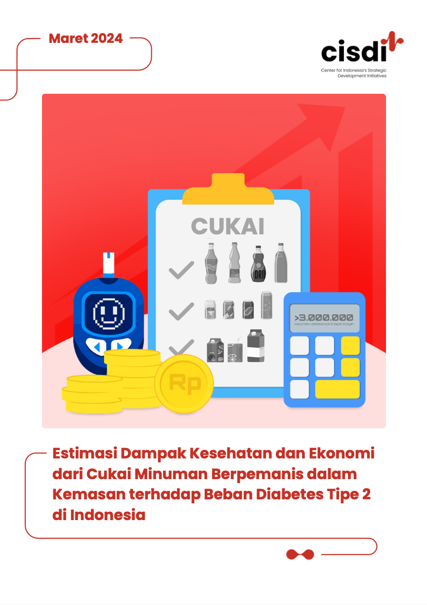 Estimasi Dampak Kesehatan dan Ekonomi dari Cukai Minuman Berpemanis dalam Kemasan terhadap Beban Diabetes Tipe 2 di Indonesia