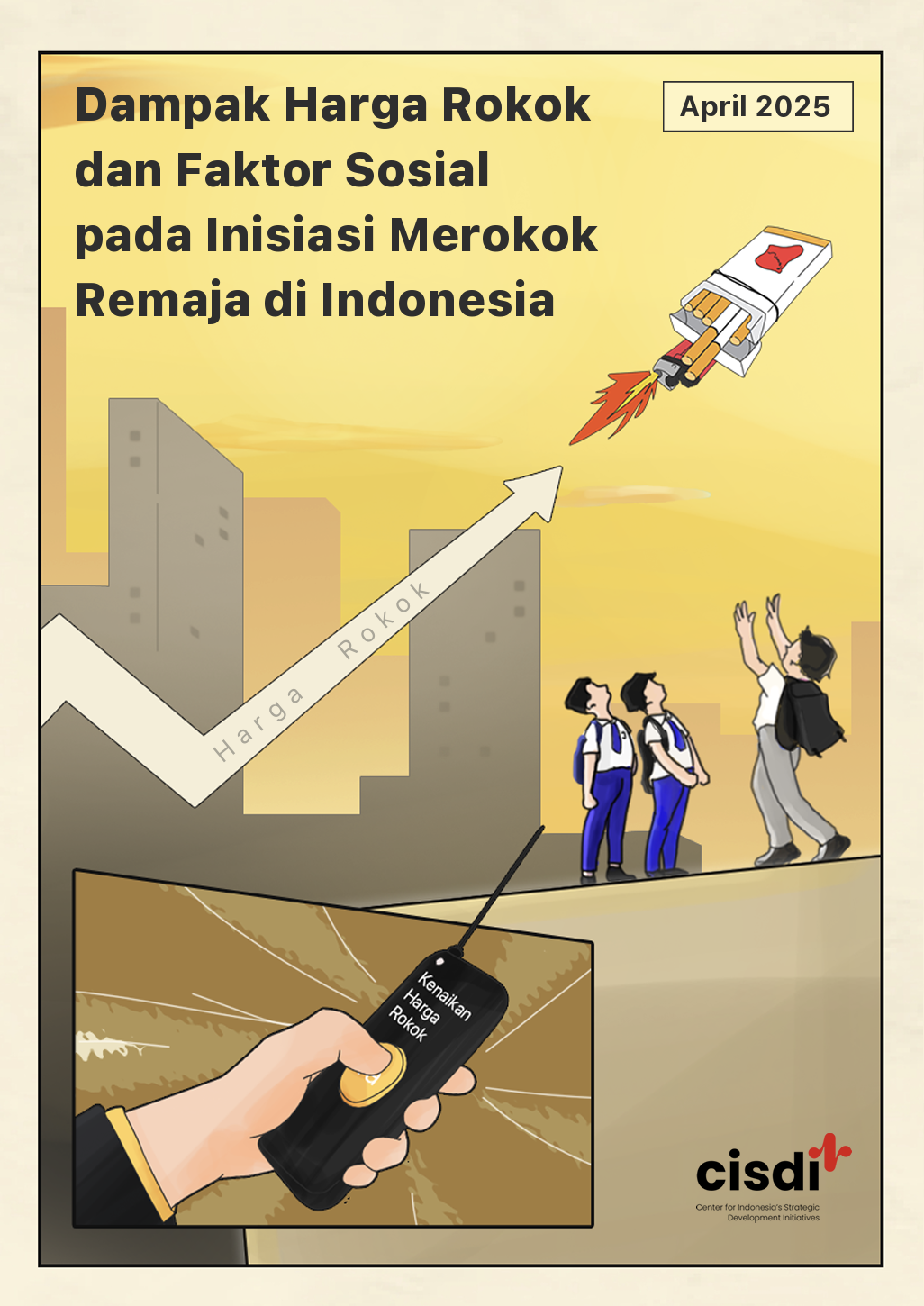 Dampak Harga Rokok dan Faktor Sosial pada Inisiasi Merokok Remaja di Indonesia