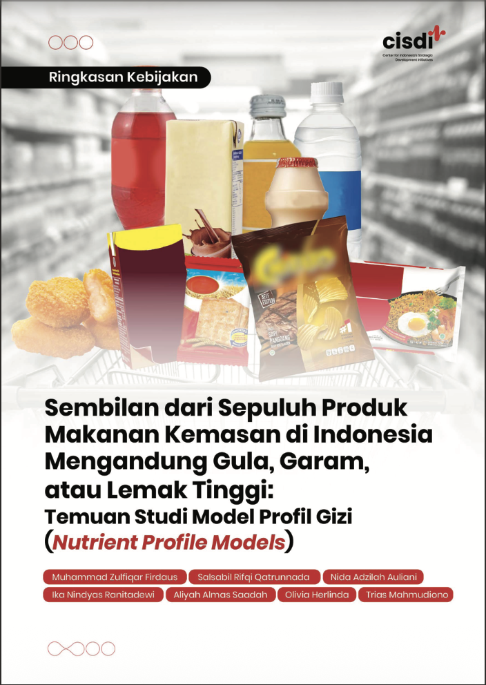 Sembilan dari Sepuluh Produk Pangan Kemasan di Indonesia Mengandung Gula, Garam, atau Lemak Tinggi: Temuan Studi Nutrient Profile Models
